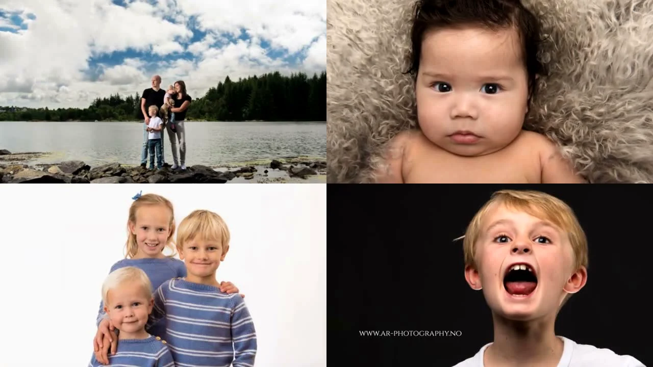 Utvalg fra fotograferinger hos AR Photography